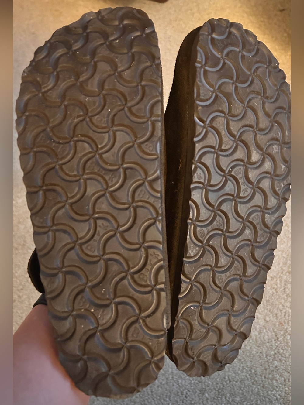 Birkenstock Clog - mocha brown suede - Picture 6 of 8